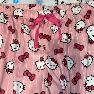 Hello kitty pj pants size medium